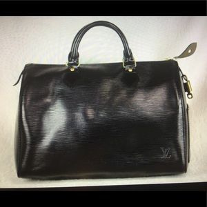 LOUIS Vuitton Epi Speedy 30